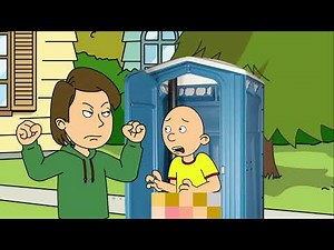 Caillou gets caught doing it in the porta potty and gets grounded