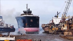 2.5M views · 55K reactions | Ship Crash Compilation   Credit YT:...