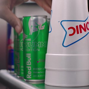 🚨Comeback alert! 🚨Red Bull® Slushes are coming to SONIC once again. Try the all new Red Bull® Summer Edition Slush today. Order online or in the app to get yours half price anytime. *Mobile ordering available only at select locations | Sonic Drive-In