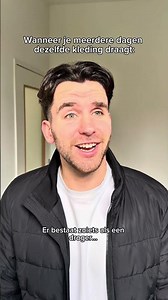 Hoeveel dagen draag jij dezelfde kleding? #sketch #relatable