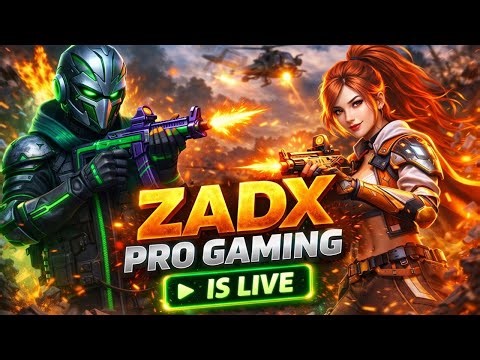 ⚡️ZADX PRO GAMING IS LIVE❤️
