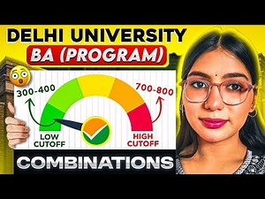 BA Program Combination with High & Low Cutoff 🔥✅ | 20+ Combination | Walkinwitharpi