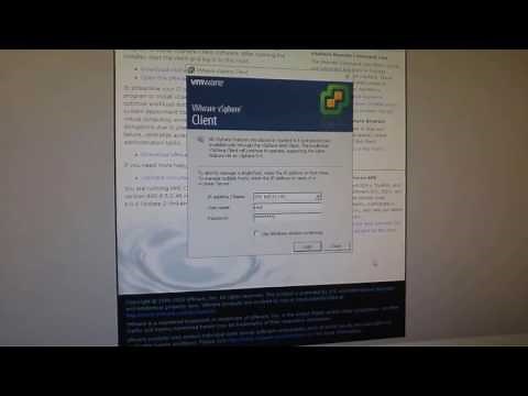 How to connect and manage VMware ESXi host server