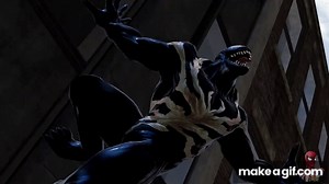 All VENOM Scenes in SPIDER-MAN (Web of Shadows) (2008) on Make a GIF