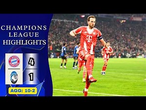 Bayern Munich - Atalanta | 4-1 | Highlights | UEFA Champions League 2025-26 | bayern atalanta