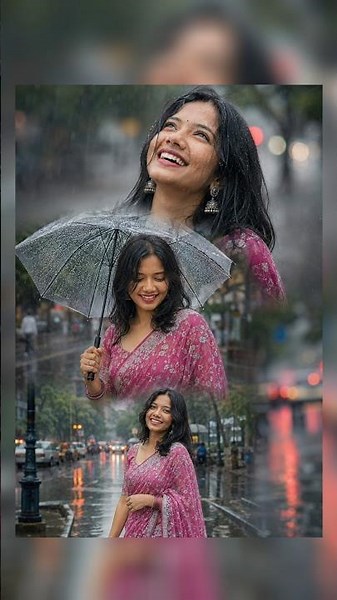 Rain Trending Ai Prompt ✨🪄 | Chatgpt Photo editing🔥 #aiphotoediting #chatgpt #photoediting