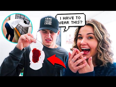 HAVING MY HUSBAND EXPERIENCE A PERIOD FOR 24 HOURS!