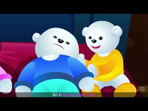 Ten In The Bed Nursery Rhyme With Lyrics Cartoon Animation Rhymes & Songs for Children