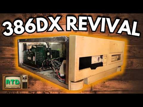 Filthy 386DX Retro PC Revival | DOS Gaming Box?
