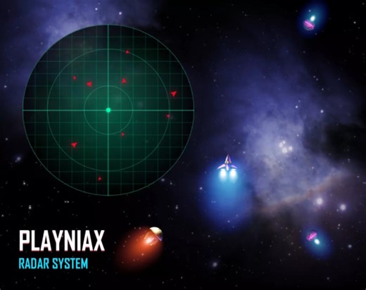 2D Radar System For Unity by Playniax