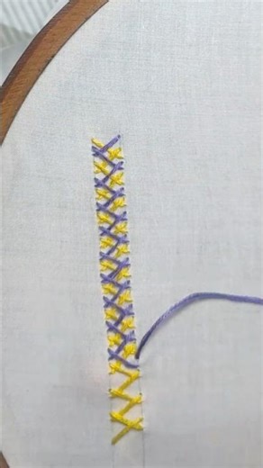 "Beautiful Embroidery Design | Easy Hand Embroidery Tutorial | #EmbroideryDesign