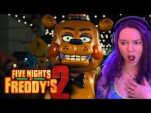 Gamer Reacts to FIVE NIGHTS AT FREDDY'S 2 Official Trailer