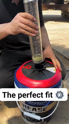 Found a simple way to bridge the gap between different thread sizes. It’s all about having the right adapter to get the job done quickly. #greasetools #mechaniclife #garagehacks #maintenancetips #equipmentcare #tools | Tha Innovation Hub