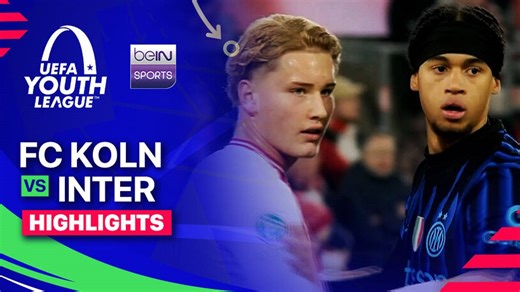 FC Koln vs Inter - Highlight | UEFA Youth League 2025/26