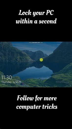 PC Lock Shortcut Key | Instantly Lock Your Windows PC in Seconds