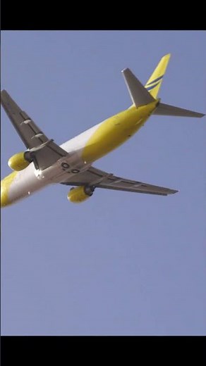 Boeing 737 of Air Poste at Malta Airport.