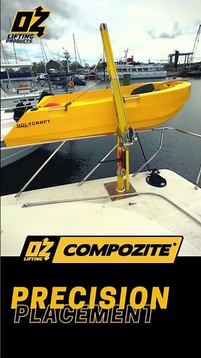 CompOZite Davit Crane - Effortless Lifting, Precise Placement