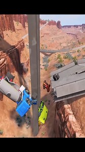 Bollard vs Mobil vs Collapse Bridge Beamng #beamngdrive #reelsviral #reelsvideo #reels #beamng | Ai Creation