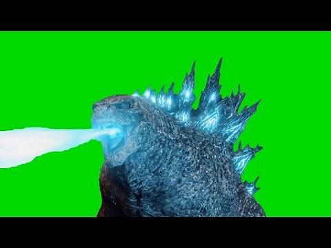 Green Screen Godzilla | Atomic Breath Effects
