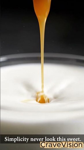 Caramel Drop Moment 🍮