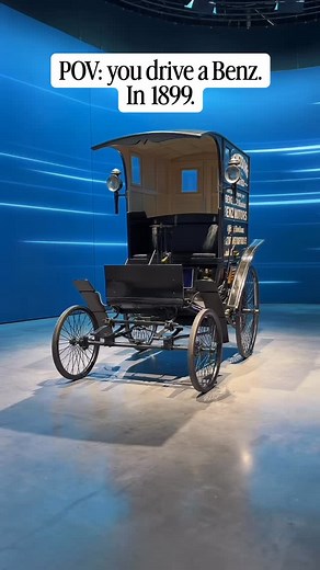 The Benz Ideal from 1899 was one of the early cars developed by Karl Benz, notable for its use as both a passenger and early commercial vehicle. This particular 3 hp, monocylinder Ideal Van, fully restored by Mercedes-Benz Classic, is now one of the rarest and most valuable Benzes, in the World. | Tudor Bratu