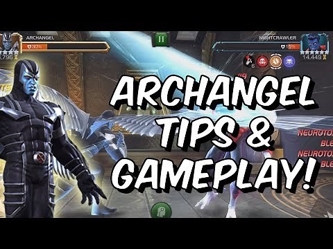 Archangel Tips & Gameplay 2018 - Marvel Contest Of Champions