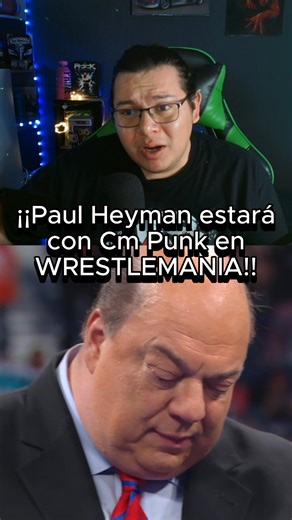 178K views · 4.2K reactions | ¡¡Paul Heyman estará con Cm Punk en WRESTLEMANIA!! #WWE #wrestling #prowrestler #prowrestling #wrestlemania | UkeWrestling | Facebook