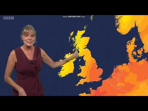 Louise Lear - BBC Weather - (08.08.2020) - HD [60 FPS]