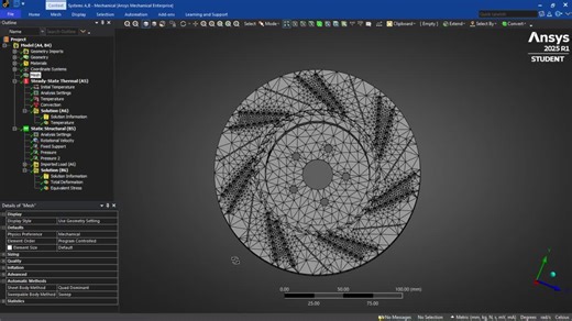 Simulating thermal stress in brake discs using ANSYS | Samarth Katageri posted on the topic | LinkedIn