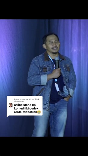 Pemilik Rental Videotron Tampil Standup Comedy