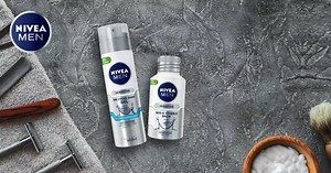 2.8K views · 78 reactions | Ensure an extra gentle shave and help protect skin from irritation and cuts with NIVEA MEN Sensitive shaving gel and get instant relief after shaving with the Nivea Men anti-itch sensitive stubble balm > https://bit.ly/3hIcWYt | Clicks | Facebook