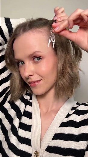 How To Style Your Hair Quick & Stylish with Fine & Short Hair | Fiona Franchimon Nº1 Hairpin Petite