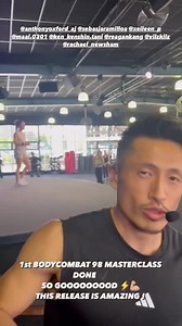 the first Bodycombat 98 masterclass is done 🤪 | BodyCombat Lovers