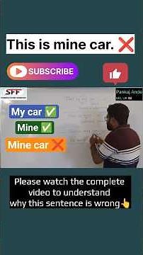 my - mine, his - his, her - hers, its - its, their - theirs, our - ours, your - yours