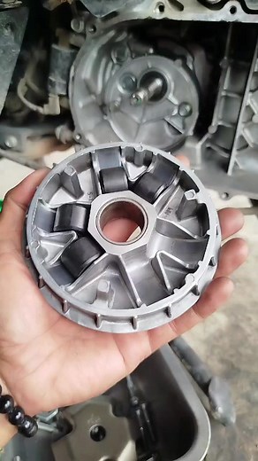 sekema pemasangan puly depan dan belakang motor Beat seri KOJA#tips #Tutorials#Bengkel#otomotif#motor