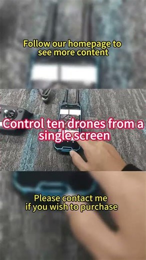 Control ≥10 drones from a single screen
