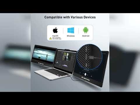 Review: Maxfree Triple Laptop Screen Extender, S2 14" 1080P HD Portable Dual Monitor for 13.3-...