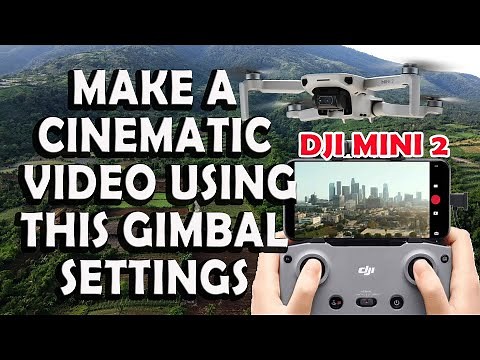 DJI MINI 2 Cinematic settings | Best settings for cine smooth mode | Make your footage cinematic