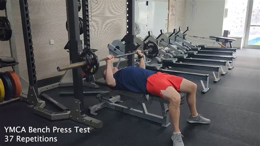 YMCA Bench Press Test