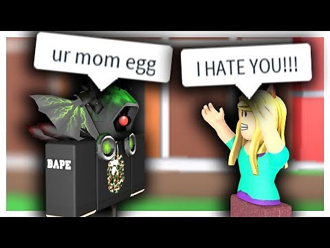 ROBLOX Trolling Kids on MEEP CITY