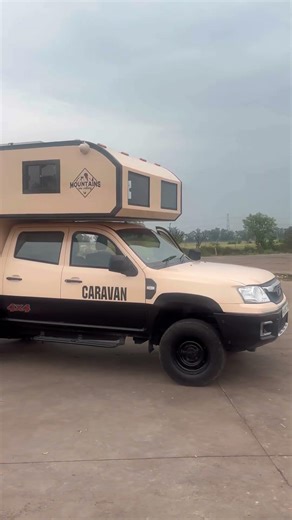 Luxury tata yodha 4x4 caravan | Caravan Custom Built Caravan Full Tour | Home on Wheels #caravan