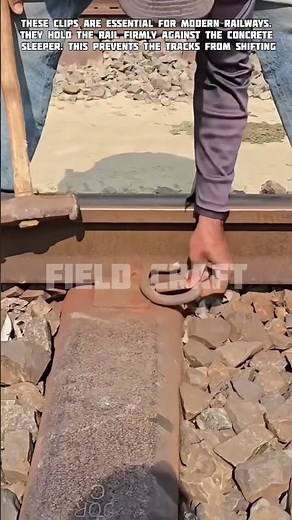 Rail Clips Keep Trains on Track