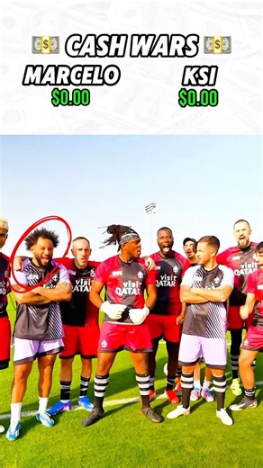 Marcelo VS KSI 💰 Cash Wars (Money in Real Time)