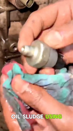 How to clean oil pressure sensor