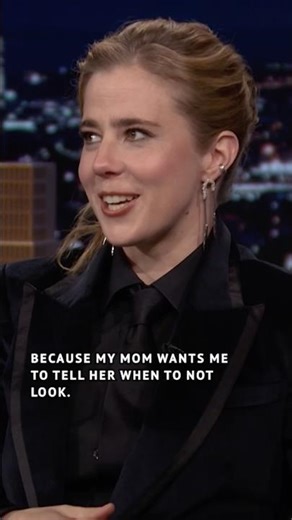 #TaylorDearden watches #ThePitt with her mom so she can warn her about gory scenes 🤣 #FallonTonight