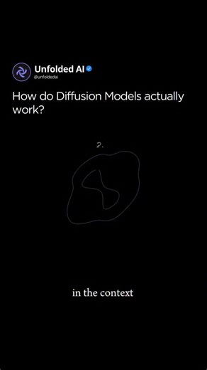 AI Unfolded | Artificial Intelligence on Instagram: "Diffusion models such as Denoising Diffusion Probabilistic Models (DDPMs) work by first adding noise to images iteratively until the image becomes pure noise. The model learns how this noising process works by predicting the noise added at each step. Then, the process is “reversed”; the model starts from random noise and iteratively predicts and subtracts the entire noise portion of the image. This way, small amounts of noise are removed, refi