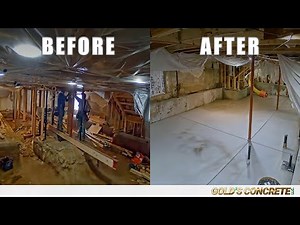Hand Digging a Small Basement into a Larger Basement - Digout