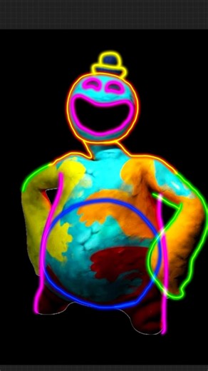 How to Draw Doey the Doughman ✏️👀 | Poppy Playtime Chapter 5 #shorts