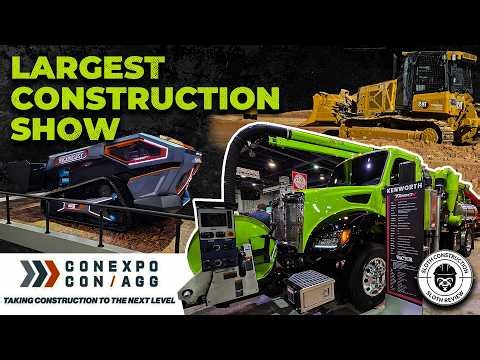 Inside CONEXPO 2026 – Massive Construction Equipment Everywhere
