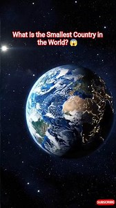 What Is the Smallest Country in the World? 😱 June 2, 2026